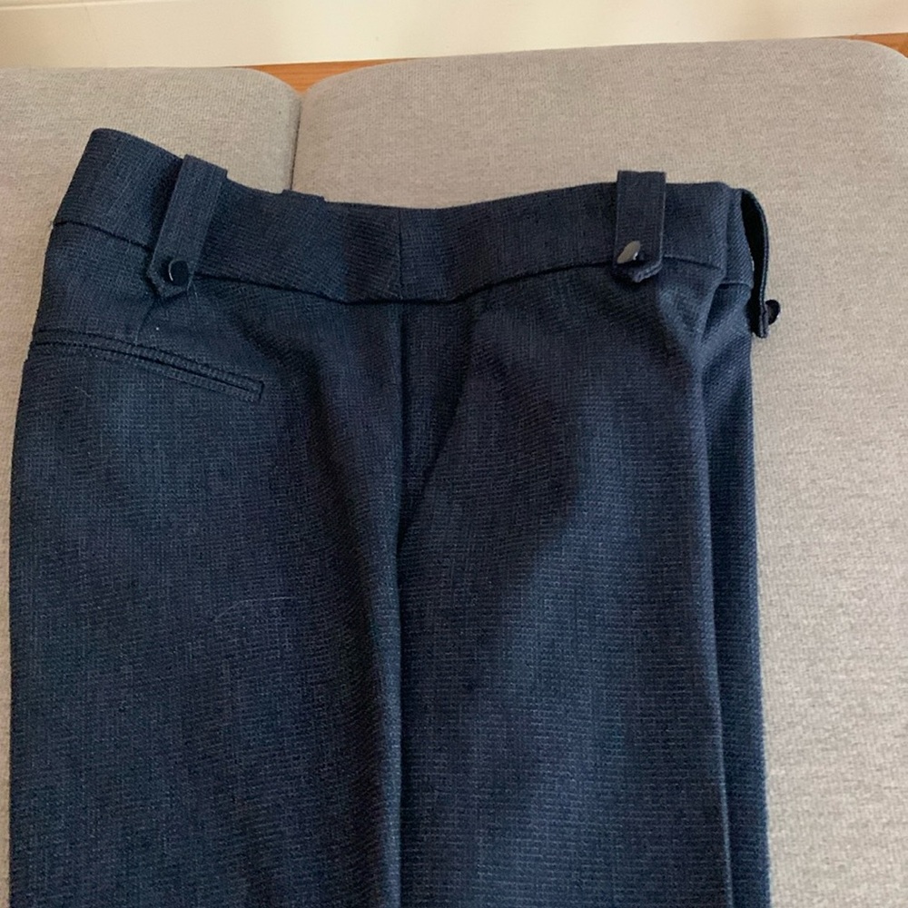 Beautiful new condition navy Marisa trouser  size 0P Front pockets
